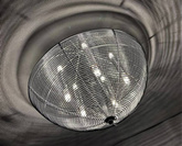 Plafoniera rotunda argintie 5xG9 Plafon 98-11640