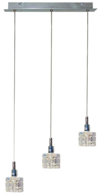 Candellux 33-05939 Rubik 3X40 G9 chrome crystal ceiling lamp