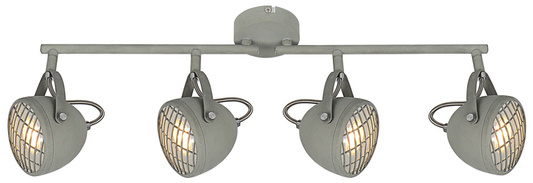 Wandlampenleiste 4X50W GU10 betongrau PENT 94-68071