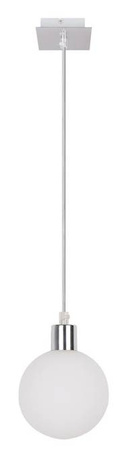 Hängelampe mit weißem Kugelschirm 12 cm Oden 31-03232