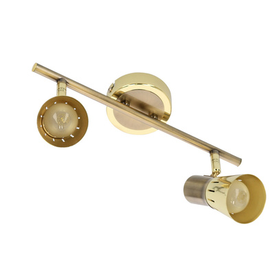 Applique Candellux Arena 92-84487 E14 bande patine dorée