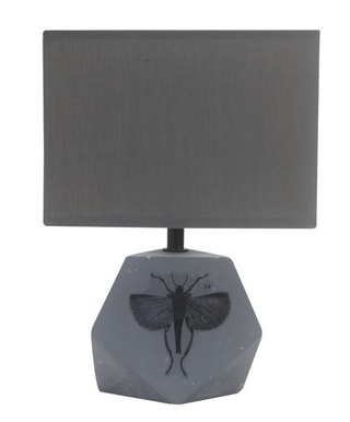 Lampe de bureau gris 1xE14 27cm Animi 41-79923