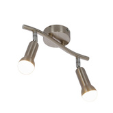 Bandă aplic 2xE14 satinat ARC 92-63298