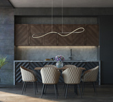 HANGING CEILING LAMP CANDELLUX APETI MYKONOS LED CHROME 4000K