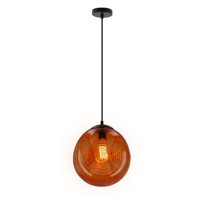 Plafonnier suspendu 1X60W E27 orange CLUB 31-51233