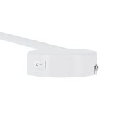 Mattweiße verstellbare drehbare Wandleuchte GU10 40W Milly Candellux 21-73907