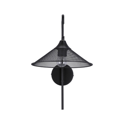 Applique en métal noir E27 Kiruna Ledea 50401207