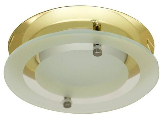 Runde Deckenleuchte aus Messing mit Glas OZS-08 2277535