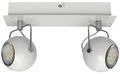 Ceiling lamp Candellux 92-25050-Z Tony 2X3W led strip GU10 white