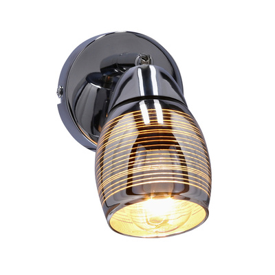 Wandleuchte 1X10W E14 LED Chrom MILTON 91-58904
