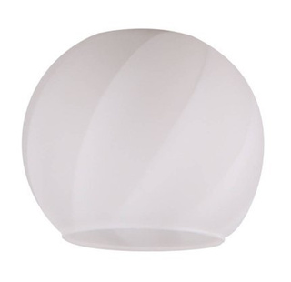 Abajur rotund alb din sticla E27 pentru lămpile Alyson Candellux 71-73860