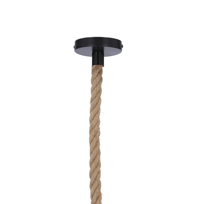 Suspension for the lamp E27 100cm brown cord 31-04888