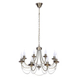 Patina chandelier 8xE14 60cm MUZA 38-69187