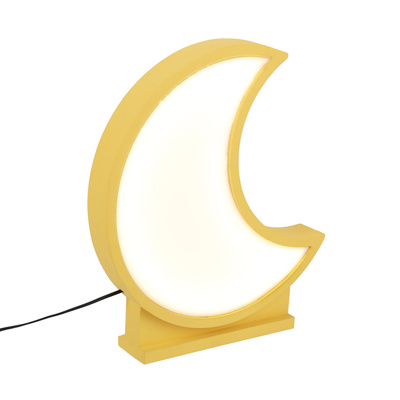MOON LED-TISCHLAMPE FÜR KINDER IQ KIDS GOLD