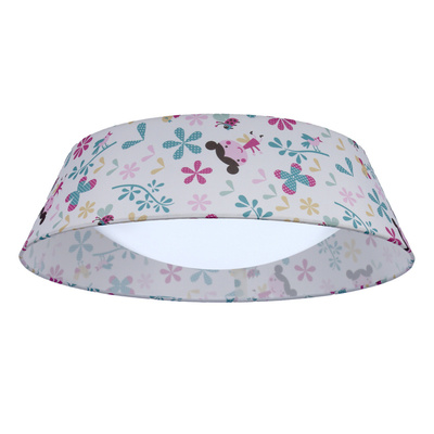 Lampa Sufitowa Candellux Girl 14-62994 Plafon 16W Led 6500K Z Abażurem