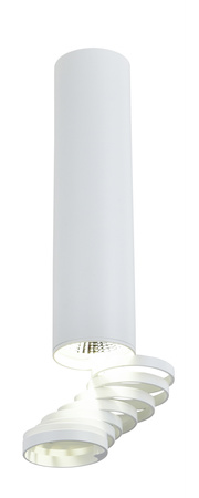 Lampa tub de tavan 20cm inel alb 2282725