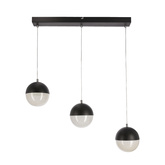 Lampă suspendată bandă LED neagră 5W Furni A0031-330