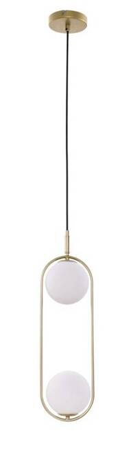 Cordel overhang 2x28w g9 brass