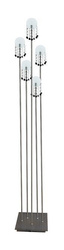 Lampa de podea crom mat 5xG4 Luxor 54-02818