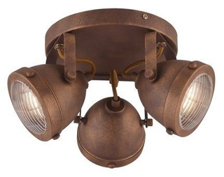 Ceiling lamp Candellux 98-71095 plafond GU10 rust