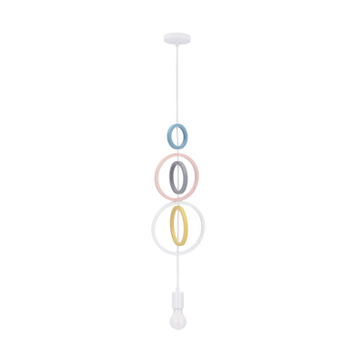 Hoops 5 lampa wisząca 1x20w E27 iq kids mix kolor