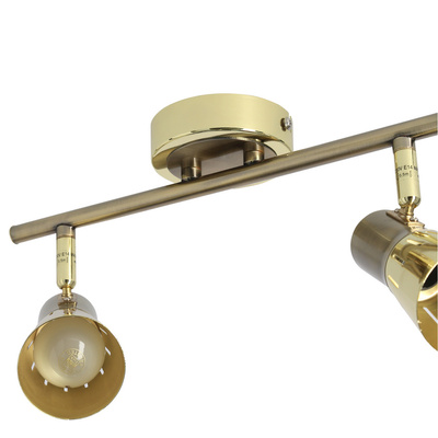 Applique Candellux Arena 92-84487 E14 bande patine dorée