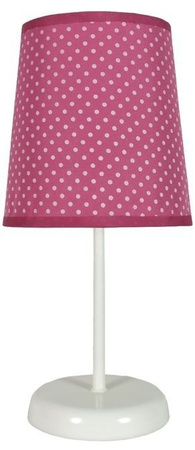 Tischleuchte Fuchsia mit Punkten Gala 41-98279