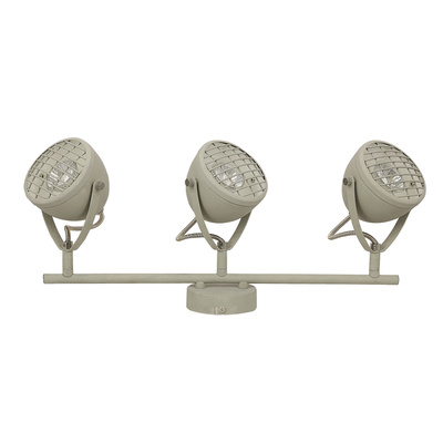 Bandă de perete 3X50W GU10 gri beton PENT 93-68064