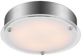 Plafonnier plafond 33 1x18W LED satiné RONDA 13-30245