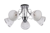 Elotte Ceiling Lamp 5X40W E27 White