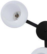 Caldera Ceiling lamp ampla 3x60w e27 with white shade