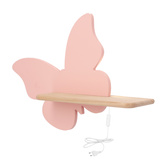 LED shelf wall lamp 5W 4000K IQ Kids Butterfly pink 21-85177