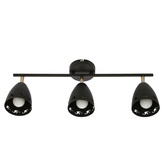 Plafonnier 3xE14 70cm COTY 93-67173 STRIP NOIR