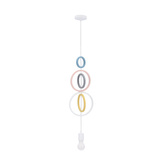 HOOPS 5 HANGING LAMP 1X20W E27 IQ KIDS MIX COLOR