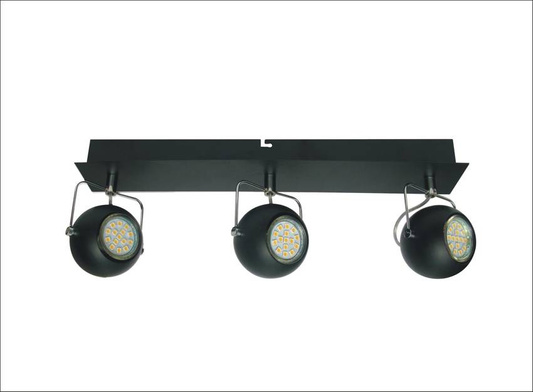 APPLIQUE MURALE CANDELLUX TONY 93-25029 BANDE LED GU10 NOIR MAT