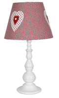 Table lamp white and pink 51cm Sweet 41-64189
