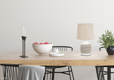 Lampe de table en céramique beige Ambon 41-78407