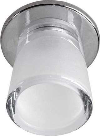 Ceiling light Candellux G4 chrome crystal fixed cylinder