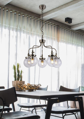 Ceiling lamp Candellux Ballet 35-70876 E27 patina
