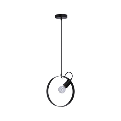 Lampe suspendue en métal noir Nexo Ledea 50101199