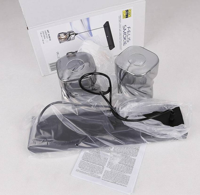 Suspension noir/bande fumée 2xE27 Felis 32-00132
