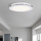 Plafonnier salle de bain IP44 Lampe LED 12W 3000K granila Pixel Candellux 10-67401