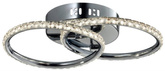 LED-Deckenleuchte 28W Chromringe Hello 98-69641