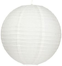 Ball Cocoon Candellux Lampenschirm 31-88164 Papierweiß