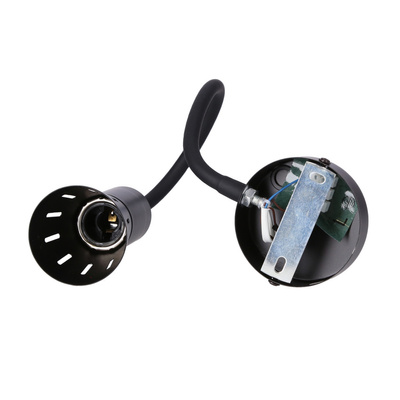 Applique noire orientable sur bras + interrupteur Arena Candellux 91-81353
