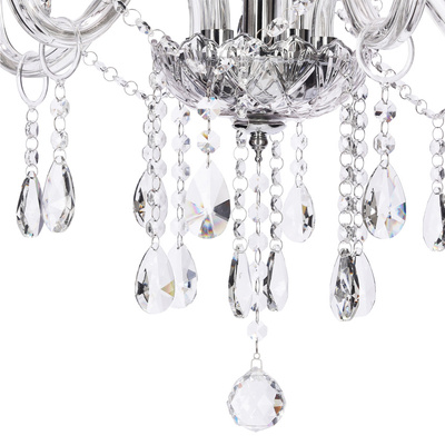 Gold crystal chandelier 3xE14 Maria Teresa 33-94639