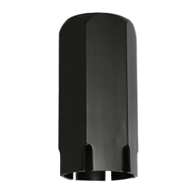 Lampa sufitowa tuba Tuba czarna natynkowa GU10 metalowa