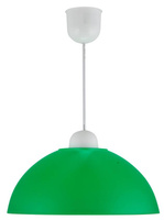 Plafonnier suspendu candellux mika 31-18635 plastique e27 vert promotion