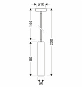 Suspension or 50cm Austin Ledea 50101231