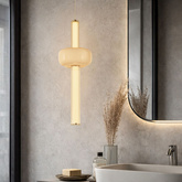 Lampa wisząca Puras G ze szklaną ozdobą pojedyncza LED 15W 3000K do salonu